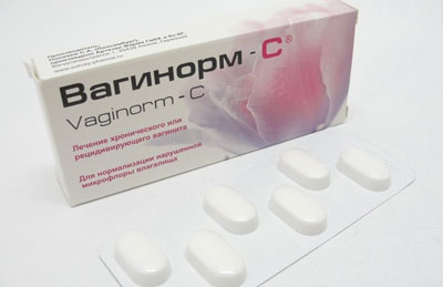 таблетки Вагинорм-С