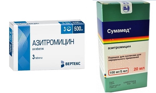 Азитромицин и Сумамед назначаются при патологиях, сопровождающихся воспалительным процессом